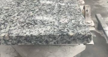 三门峡芝麻白楼梯踏步 芙蓉白