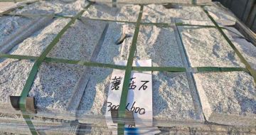 三门峡芝麻白蘑菇石，自然面