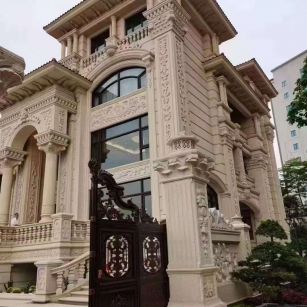 三门峡黄金麻别墅外墙异形定制