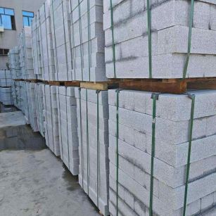 三门峡芝麻白路牙石，路侧石