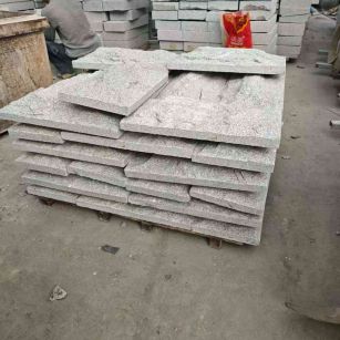 三门峡芝麻白蘑菇石，自然面