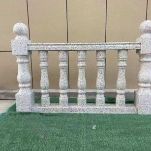 三门峡芝麻白阳台栏杆 花岗岩栏杆