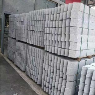 三门峡芝麻白树围石 树池