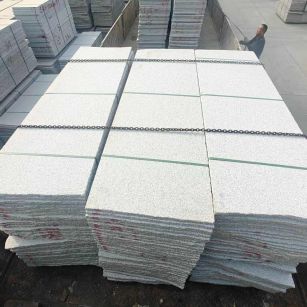 三门峡芝麻白毛板，石材毛板