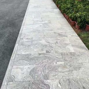 三门峡浪淘沙地铺石 夜里雪