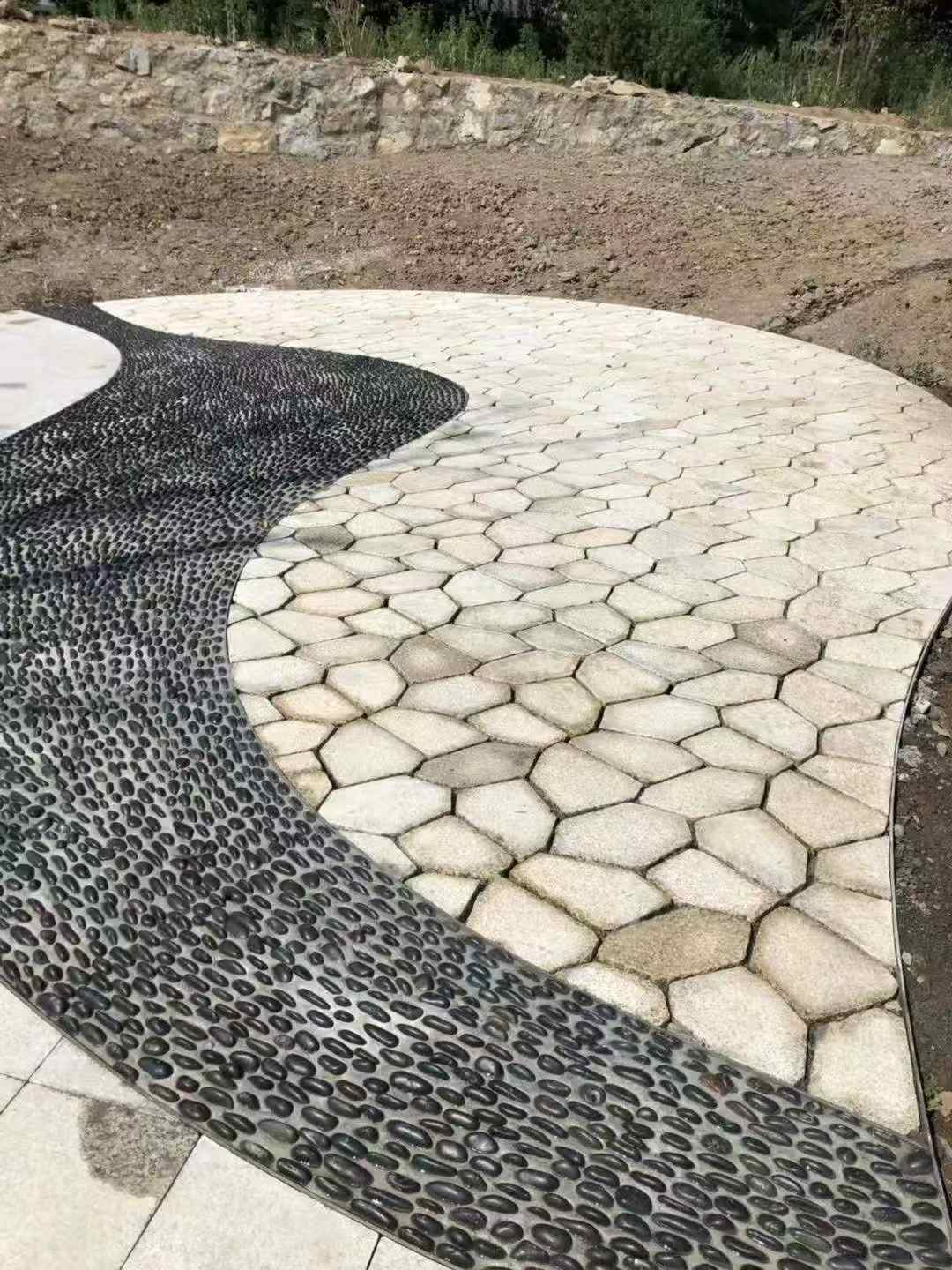 三门峡冰裂纹 碎拼